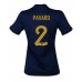 Frankrike Benjamin Pavard #2 Hemma matchtröja Dam VM 2022 Kortärmad Billigt